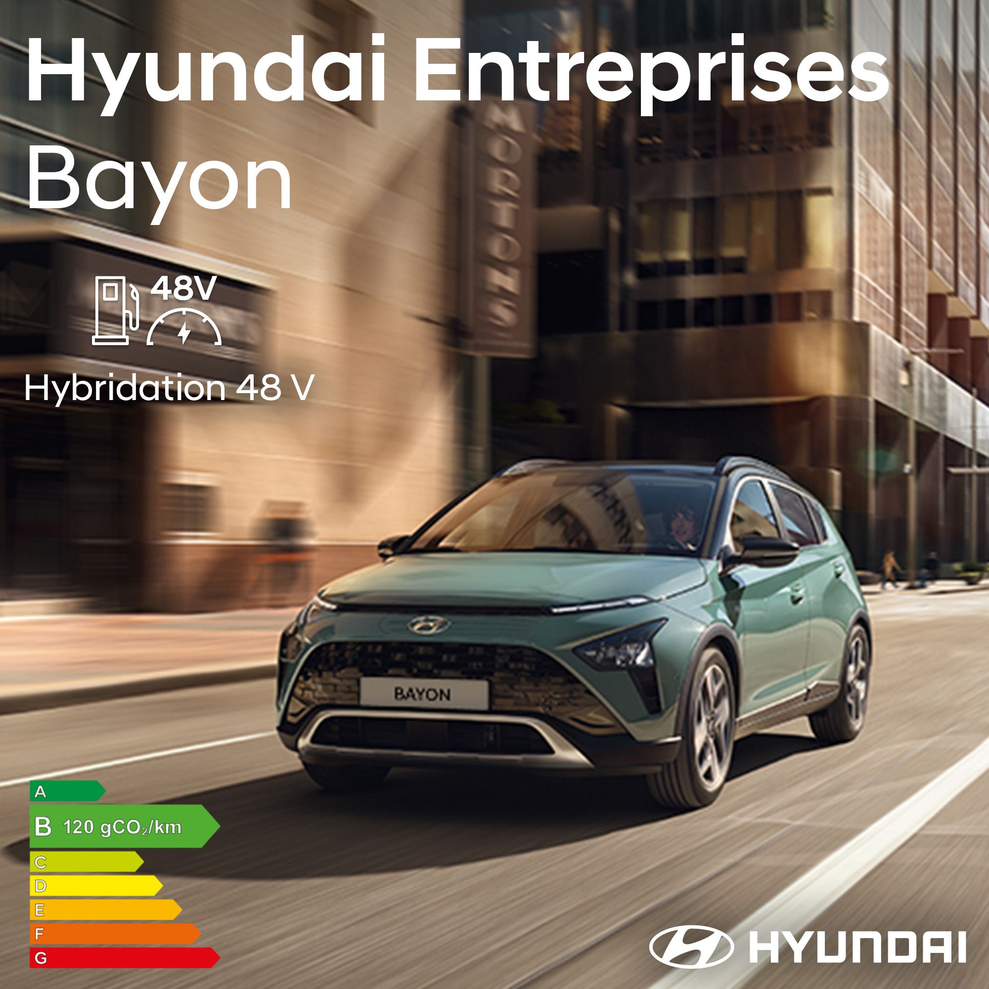 offre hyundai bayon btob 10/2022